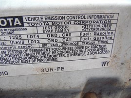 2016 Toyota Tundra SR5 White Extended Cab 5.7L AT 4WD #Z24805